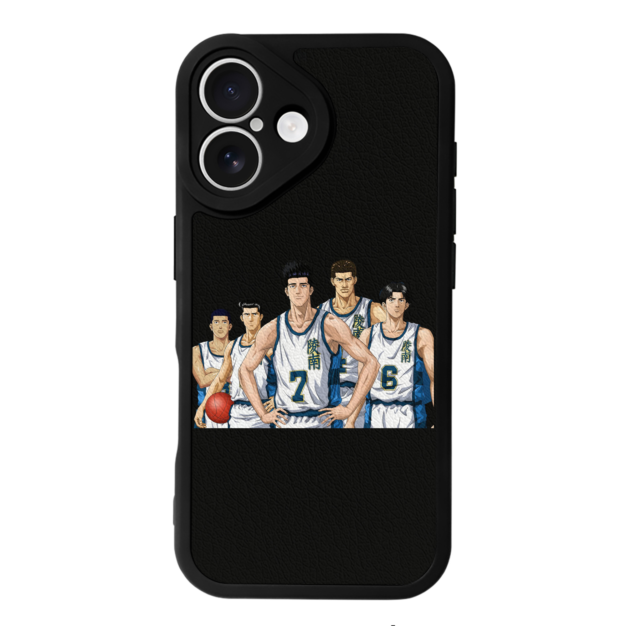（画像用） SLAM DUNK／スラムダンク 【iPhone 16シリーズ対応】シリコンスマホケース（レザー調） 材質：シリコン